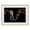Stupell Industries Pachyderm Elephant Pair Framed Print Under Glass, design by Decent Exposures